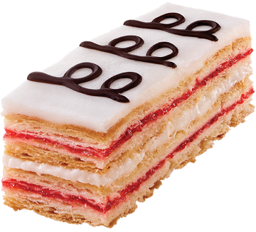 Mille Feuilles Flaky Pastry Cake